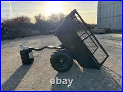 Tipping Trailer for ATV or Lawnmower 500kg load