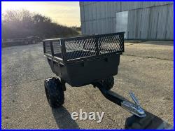 Tipping Trailer for ATV or Lawnmower 500kg load