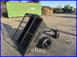 Tipping Trailer for ATV or Lawnmower 500kg load