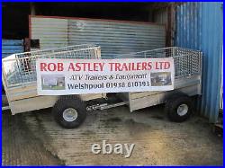 Tipping trailer for ATV Quad bike, compact tractor