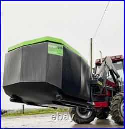 Tipsy Bin 700Kg Meal Bin Animal Feed Rodent Proof Weather Proof