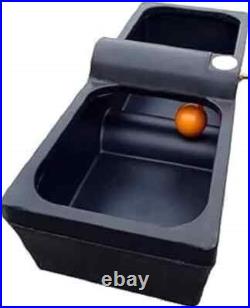 Titan 30 Gallon Horse Cattle Drinker Agricultural Water Trough (Black)