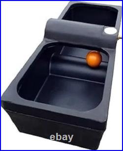 Titan 30 Gallon Horse Cattle Drinker Agricultural Water Trough (Black)