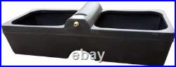 Titan 30 Gallon Horse Cattle Drinker Agricultural Water Trough (Black)