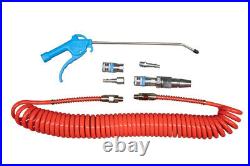 Tractor Clean-Down Kit Air Blow-Gun with 7.5m hose, airline adapter & 9 blowg