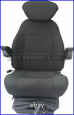 Tractor & Digger Suspension Fabric Seat Replacement Grammer