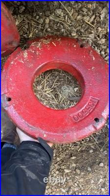 Tractor Front Rear Wheel Weights Cast Iron Weight Massey Ferguson International
