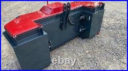 Tractor Front Weight Tool Box Front Linkage Holland Deere Fendt Case Claas