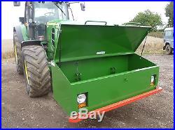 Tractor Front linkage tool box front weight with head lights, John Deere Case