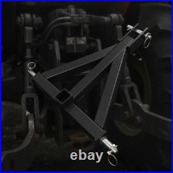 Tractor Hitch Adapter with 2-Inch Receiver Triangular for Field