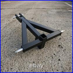 Tractor Hitch Adapter with 2-Inch Receiver Triangular for Field