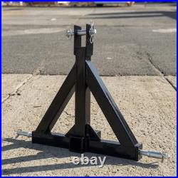 Tractor Hitch Adapter with 2-Inch Receiver Triangular for Field