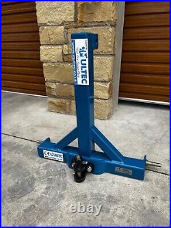 Tractor Hitch Attachment C/w 3.5Ton SWL Ball & Pin Hitch. (FT Blue)