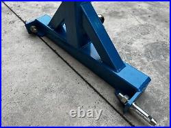 Tractor Hitch Attachment C/w 3.5Ton SWL Ball & Pin Hitch. (FT Blue)