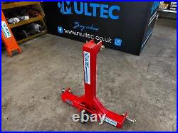 Tractor Hitch Attachment C/w 3.5Ton SWL Ball & Pin Hitch. (MF Red)