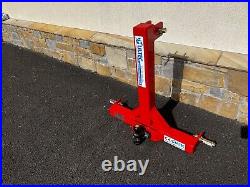 Tractor Hitch Attachment C/w 3.5Ton SWL Ball & Pin Hitch. (MF Red)
