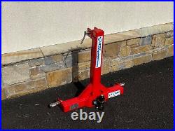 Tractor Hitch Attachment C/w 3.5Ton SWL Ball & Pin Hitch. (MF Red)