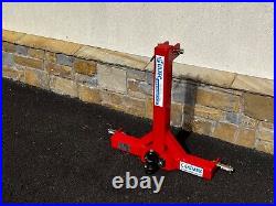 Tractor Hitch Attachment C/w 3.5Ton SWL Ball & Pin Hitch. (MF Red)