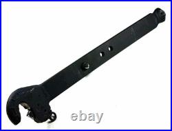 Tractor Lower Link Arms CAT 2 Left and Right with Hook, Length 910mm