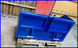 Tractor Mount Transport Box 3 Point Linkage Farm Agricultural Implement 4 Ft