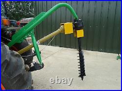 Tractor Mounted Post Hole Borer, 9 Inch, Auger, Drill £799 inc VAT and Delivery