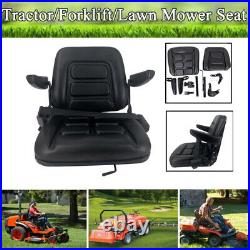 Tractor Seat Adjustable Forklift Digger Mower Dumper Waterproof Seat Universal