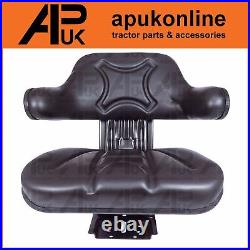 Tractor Suspension Seat Black for Ford Case Massey Ferguson John Deere Tractor