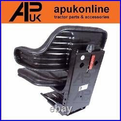 Tractor Suspension Seat Black for Ford Case Massey Ferguson John Deere Tractor