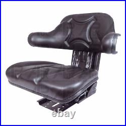 Tractor Suspension Seat Black for Ford Case Massey Ferguson John Deere Tractor