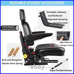 Tractor Suspension Shock Absorber Seat Universal Tricycle Forklift Truck Seat UK