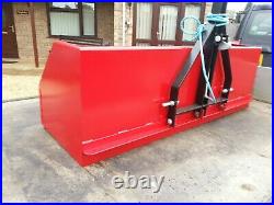 Tractor Tipping Box Mount 3 Point Linkage Transport Farm field Carrier 6 ft
