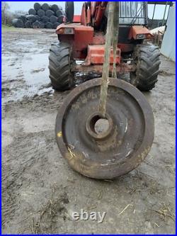 Train wheels for Silage Compactor/Mooring Sinker/Boat/Garden Feature