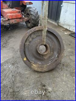 Train wheels for Silage Compactor/Mooring Sinker/Boat/Garden Feature