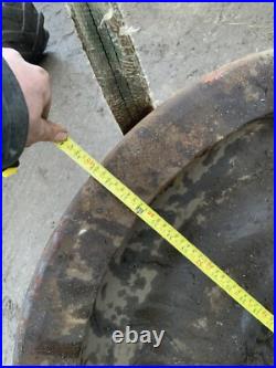 Train wheels for Silage Compactor/Mooring Sinker/Boat/Garden Feature