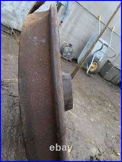 Train wheels for Silage Compactor/Mooring Sinker/Boat/Garden Feature