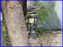 Tree Climbing Spike Set, Safety Belt With Straps, Adjustable Lanyard