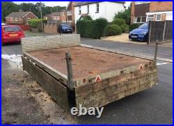Twin axle flatbed trailer 10X6ft NO VAT