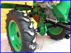 Two wheel tractor Tiller 16HP 12kW with big wheels warranty ploughs petrol NEW