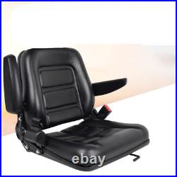 Universal Adjustable Suspension Seat TRACTOR Dumper Forklift Mower Plant Digger