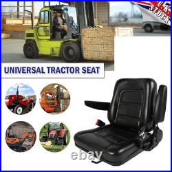 Universal Adjustable Suspension Seat TRACTOR Dumper Forklift Mower Plant Digger