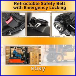 Universal Adjustable Suspension Seat TRACTOR Dumper Forklift Mower Plant Digger