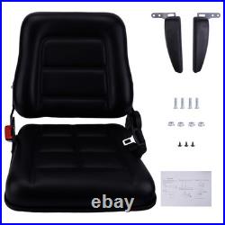 Universal Adjustable Suspension Seat Tractor Dumper Forklift Mower Plant Digger