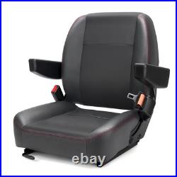 Universal Tractor Seat Adjustable Backrest Forklift Digger Mower Dumper Seat BU