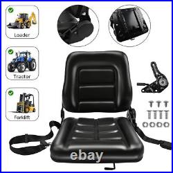 Universal Tractor Seat Adjustable Forklift Digger Mowe Dumper Waterproof Seat UK