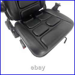 Universal Tractor Seat Forklift Digger Mower Dumper Seat Waterproof with Seat Belt