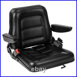 Universal Waterproof Tractor Suspension Seat Adjustable Forklift Digger Mower