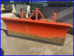 Used 3 Point Linkage Mounted Snow Debris Blade Compact Tractor 1.65m