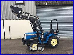 Used Mitsubishi Compact Tractor & Loader Suit smallholder (price Inc VAT)
