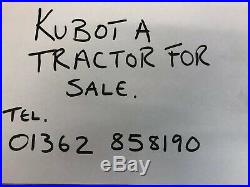 Used kubota compact L1501 DT 4 Wheel Drive Tractor