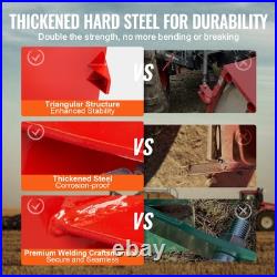 VEVOR Ballast Box 3 Point Category 1 Tractor 800lbs 5cu. Ft Tractor Ballast Box